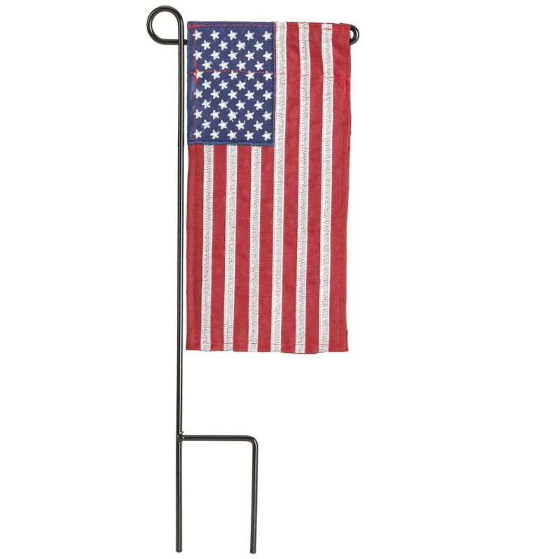American Mini Flag with Pole